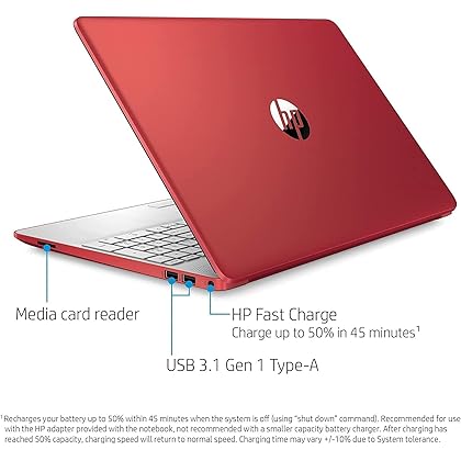 HP Pavillion 15.6 HD Newest Laptop Computer for Business and Student, 16GB RAM, 1TB SSD, Intel Quad-Core Pentium N5000, Ethernet, WiFi, Webcam, Fast Charge, HDMI, Win 10 Home, w/GM Accessories, Red