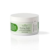 Plant Therapy Healing Balm 4 oz 100% Pure & Natural, Nutrient-Rich Botanical Formula, Soothing Ingredients: Shea Butter, Tamanu Oil, and Calendula Extract