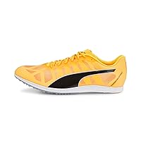 Puma Mens Evospeed Mid-Distance 4 and Field Track/Field Sneakers Shoes - Orange