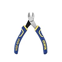 IRWIN VISE-GRIP Pliers with Spring, Flush Cut, Diagonal, 4-1/2-inch (2078925)