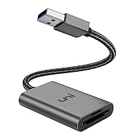 uni SD Card Reader, High-Speed USB 3.0 to Micro SD Card Adapter, Aluminum Computer Memory Card Reader Dual Slots, for SD/SDXC/SDHC/MMC/Micro SDXC/TF/Micro SDHC | Laptop, PC, and More