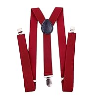 Men Woman Adult Clip-on Suspenders Elastic Y Adjustable Solid Color For Female Male Fashion Accessories Elastic
