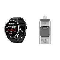 Rical Smart Watch and Recovstick Flash Drive