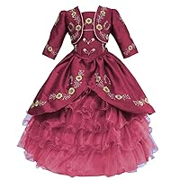 Gold Embroidery Ball Gown Mini Quinceanera Pageant Prom Dresses for Little Girls Kids Juniors with Jacket Satin 2024 Charro