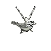 Chickadee Bird Pendant Necklace