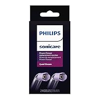 Philips Sonicare Power Flosser Quad Stream Tips (F3), 2pk, White HX3062/00