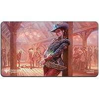 Ultra PRO - Outlaws of Thunder Junction Stitched Edge Playmat Ft. Marchesa for Magic: The Gathering, Limited Edition Unique Artistic Collectible Card Gaming TCG Playmat Accessory