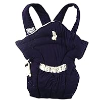 Luvable Friends Deluxe Soft Baby Carrier, Navy
