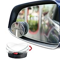 Suction Cup Blind Spot Mirror, Ampper 2