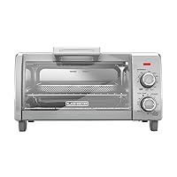 4-Slice Crisp 'N Bake Air Fry Toaster Oven, TO1787SS, 5 Cooking Functions, 30 Minute Timer, Stainless Steel