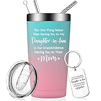 Daughter in Law Gifts - Gifts for Daughter in Law from Mother in Law, Mother's Day Christmas Gifts for Daughter in Law - Daughter in Law Tumbler, Daughter in Law Gift Ideas