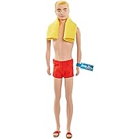 Barbie Signature Ken 60th Anniversary Vintage Doll Reproduction (12-inch) with Silkstone Body and Wrist Tag, for the Adult Collector