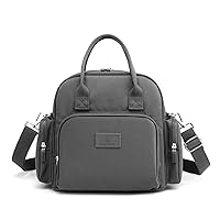 Oichy Crossbody Bag for Women Nylon Waterproof Shoulder Bag Top Handle Satchel Handbags Lightweight Pocketbooks