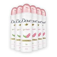 Deodorant Go Fresh Pomegranate & lemon Verbena Scent Antiperspirant 150ml Can (6 Cans)
