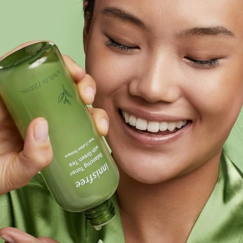 innisfree Green Tea Moisture Balancing Toner Hydrating Face Treatment, 6.76 Fl Oz (Pack of 1)
