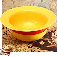 ONEPIECE Luffy Straw Hat Ceramic Ramen Bowl - Dishwasher & Microwave Safe - Good Birthday Gift for Anime Fans - ONEPIECE Luffy Tazón de cerámica de sombrero de paja