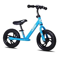 JOYSTAR 12 Inch Kids Balance Bike for 2 3 4 5 Years Old Boys Girls, Lightweight Toddler Balance Bikes with Adjustable Handlebar and Seat, Lightweight Gift Bike