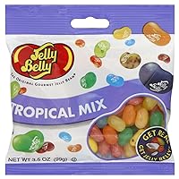 Jelly Belly 66115 3.5 Oz. Jelly Belly® Tropical Mix 1 Bag Case