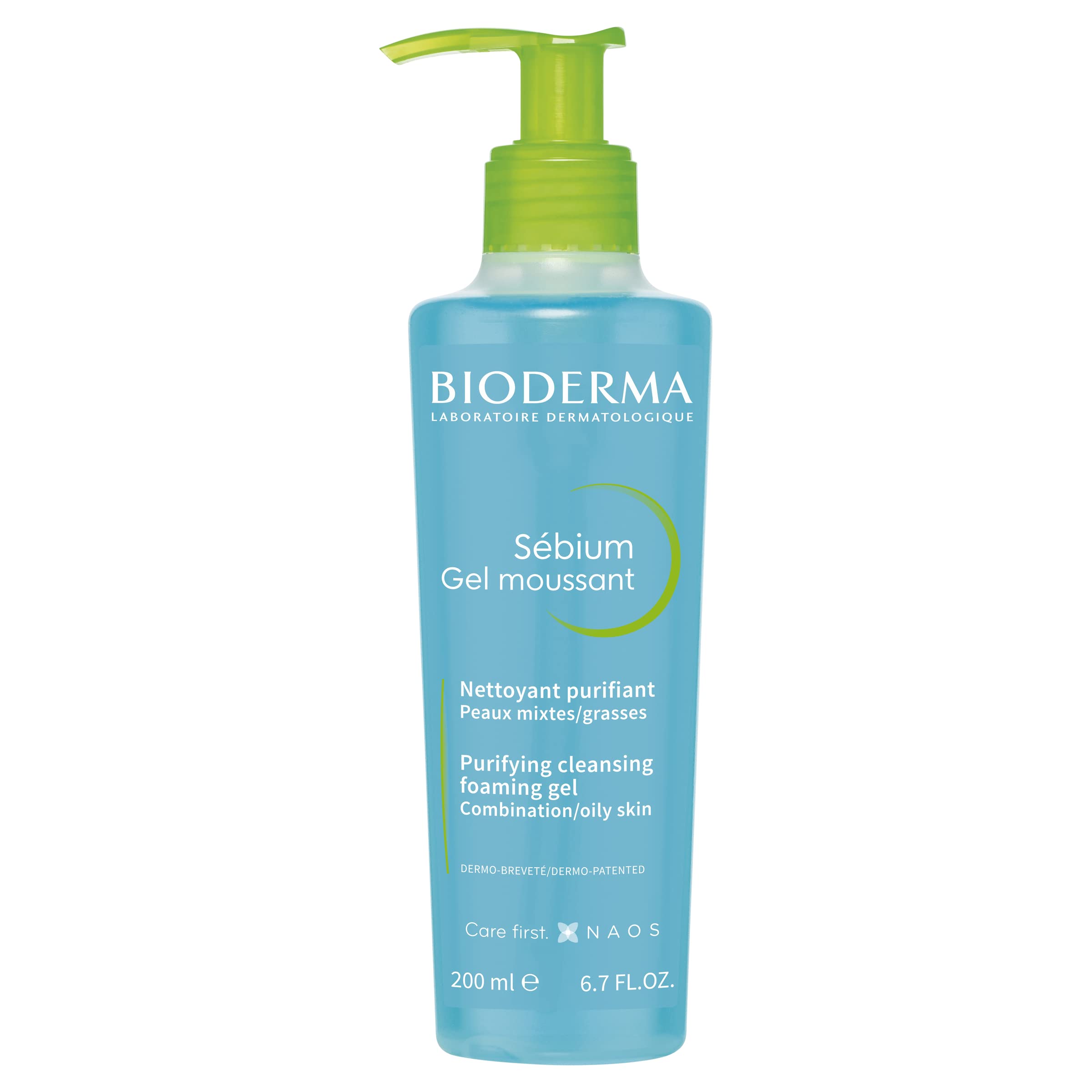 Bioderma - Sébium Foaming Gel - Face and Body Cleanser - Makeup Remover Cleanser - Face Wash for Combination to Oily Skin