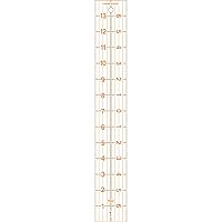 Fiskars 2x14 Inch Acrylic Centering Ruler (187220-1001)