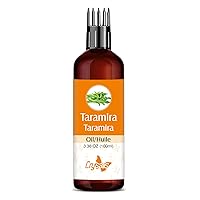 Taramira (Eruca vesicaria ssp. sativa) Hair Oil with Comb Applicator - 3.38 Fl Oz (100ml)