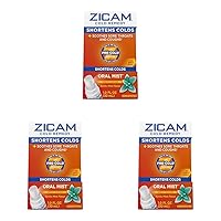 Cold Remedy Zinc Arctic Mint Oral Mist, 1 Ounce (Pack of 3)
