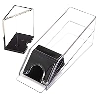 6-Deck Blackjack Dealer Shoe and Discard Tray Combo Set - Includes Bonus Cut Card!