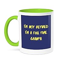 Image txt Im NOT RETIRED im full time grandma - Mugs (mug-366841-7)