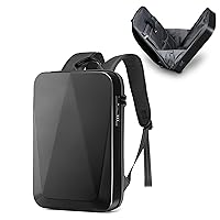 JUMO CYLY Anti-Theft Hard Shell Laptop Backpack, Waterproof Travel Gaming Backpack with USB Bookbag with Lock For 17 Inch