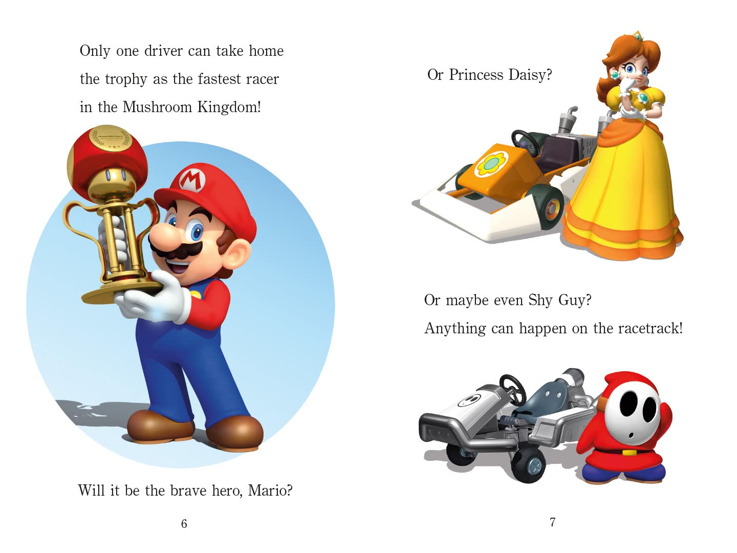Off to the Races! (Nintendo® Mario Kart) (Step into Reading)