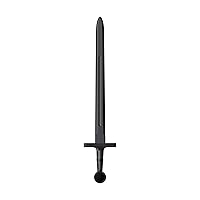 Cold Steel Training Sword - Made of High-Impact Polypropylene, Black