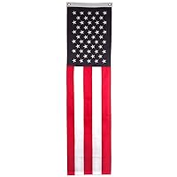 Online Stores US Flag Pulldown Brand-20inch x 8ft-Sewn Polyester, Red, White, Blue