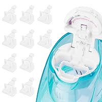 Silicone Saltwater Pods Refills Accessories Compatible with Navage Nasal Care - Save Saltwater Pods for Easy Operation (10 Pack-White)