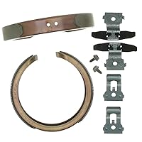 Raybestos Element3 Replacement Drum-in-Hat Rear Parking Brake Shoes Set - For Select Year Buick, Cadillac, Chevrolet, GMC and Oldsmobile Models (781PG)