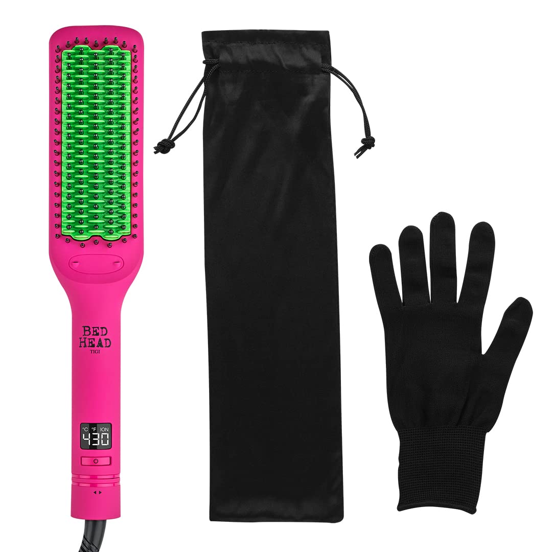 Bed Head Smooth Operator Straightening Styling Brush | Detangle and Straighten Hair, (4-1/2 in)