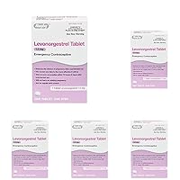 Rugby Levonorgestrel 1.5mg Emergency Contraceptive Tablet (Compare to Plan B One Step) (Pack of 5)