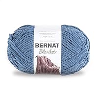 Bernat Blanket Big Ball Yarn (10106) Country Blue