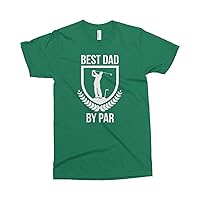 Threadrock Men's Best Dad by Par T-Shirt