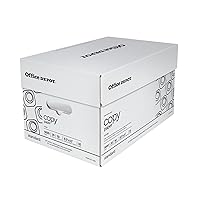 White Copy Paper, 8 1/2in. x 11in., 20 Lb, 500 Sheets Per Ream, Case Of 10 Reams, 40402786