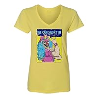 New Graphic Rockso Snot It Novelty Tee Metalocalypse Womens Vneck T-Shirt