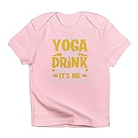 CafePress Meditation Some Girls Do Yoga and Drink Yo T Shirt Cute Infant T-Shirt, 100% Cotton Baby Shirt
