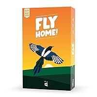 Fly Home! Card Game | Bird Themed Observation Game | Cooperative Memory Game | Fun Family Game for Kids and Adults | Ages 6+ | 1-4 Players | Average Playtime 20 Minutes | Made by Helvetiq