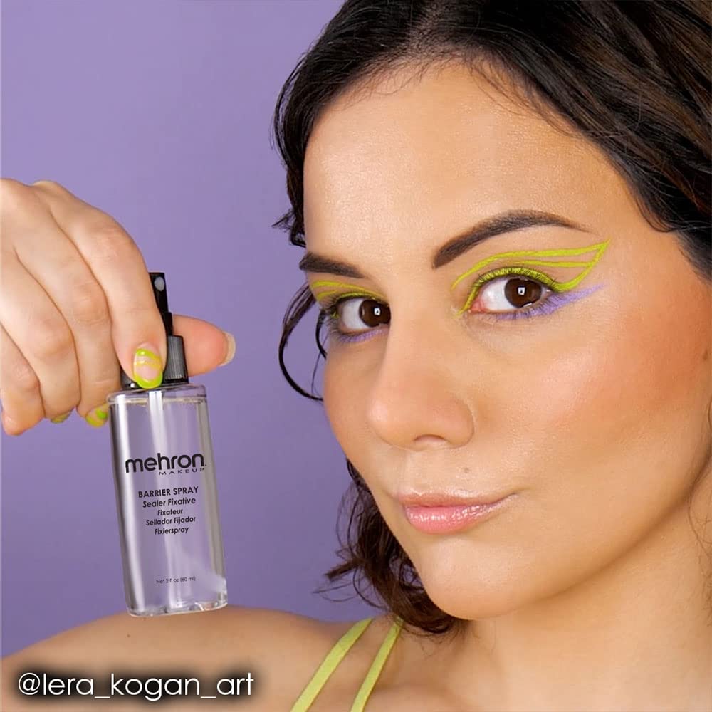 Mehron Makeup Barrier Spray | Setting Spray for Makeup | Makeup Setting Spray for Face 2 fl oz (60 ml)
