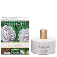 L'Erbolario Camellia - Refined Notes Of Camellia - Warmth Of Elemi And Amber - Exotic Spicy Essence Of Tonka Bean - Unique And Seductive Natural Fragrance - Floral, Powdery Scent - 3.3 Oz EDP Spray
