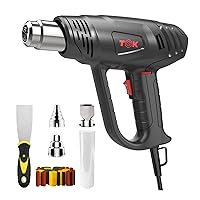 Heat Gun for Crafts, Mini Dual Temp Hot Air Gun Tool for Epoxy Resin,  Shrink Wrapping, Vinyl Wrap, Embossing, Electronics, Candle Making,  Sublimation, Phone Repair & DIY (Pink) 