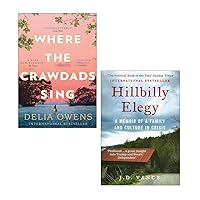 Hillbilly Elegy by Vance, Where the Crawdads Sing by Delia Owens 2 Books Collection Set Hillbilly Elegy by Vance, Where the Crawdads Sing by Delia Owens 2 Books Collection Set Paperback