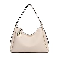 Oichy Crossbody Bags for Women Pocketbooks Soft PU Leather Shoulder Bag Ladies Tote Bag Top Handle Handbags
