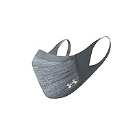 Under Armour Unisex Sports Mask, Pitch Gray (013)/Silver Chrome, Medium/Large