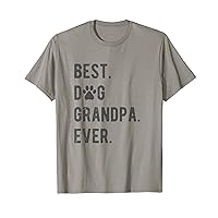 Dog Grandpa Gift Mens Dog Grandpa T-Shirt