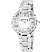 Frederique Constant Horological Smartwatch Quartz Movement Silver Dial Ladies Watch FC-281WHD3ERD6B